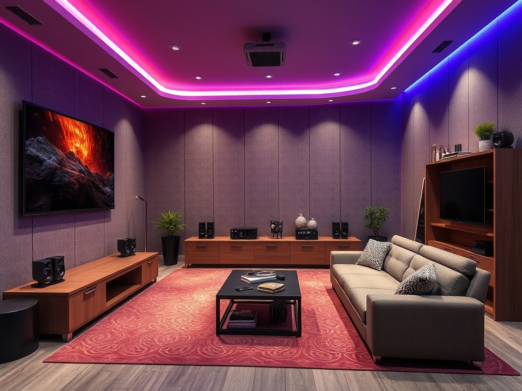 StroitNadzor.ru | Домашний кинотеатр в доме из клееного бруса