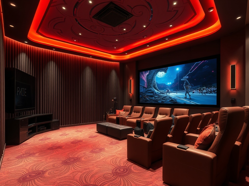 StroitNadzor.ru | Домашний кинотеатр в доме из клееного бруса